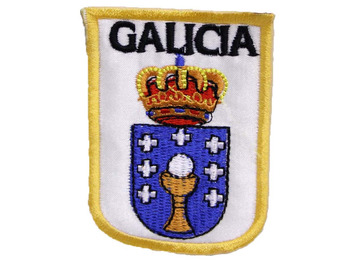 Patch bordado do brasão da Galiza