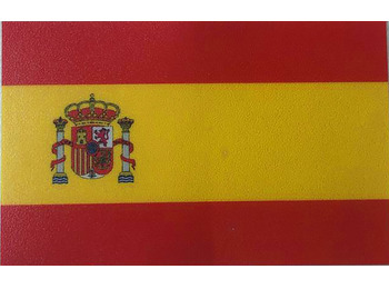 Adesivo da bandeira da Espanha