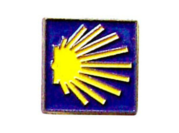 Pino de metal Yellow Star Road