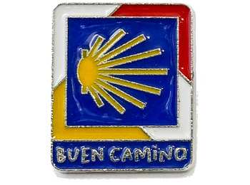 Pin Star Buen Camino Cores