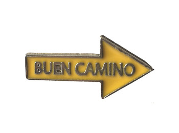 Pino de seta para bom caminho