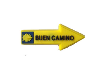 Pino de borracha para flecha, bom caminho