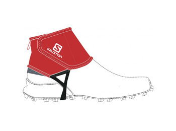 Polainas Salomon Trail Pernas Low Red Leggings
