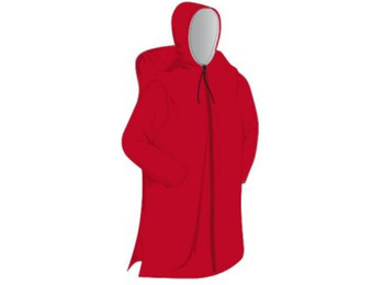 Poncho Elementerre Pelerin Vermelho
