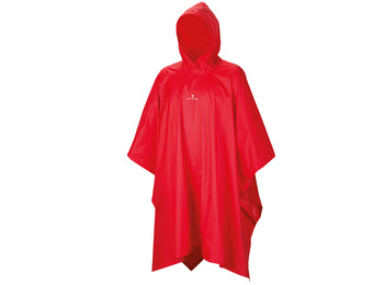 Ferrino R-Cloak Poncho Vermelho