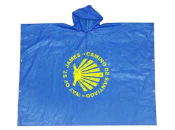 Poncho sem mangas Camino de Santiago