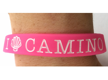Pulseira de Silicone Shell Camino Santiago