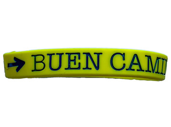 Pulseira de silicone Camino Santiago Yellow Shell