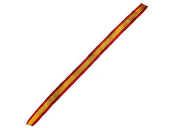 Pulseira de tecido com bandeira espanhola