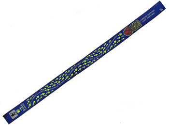 Pulseira em tecido com pequenas flechas Camino 18 Azul