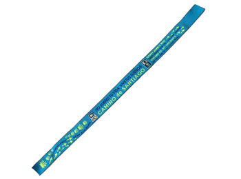 Pulseira de tecido multisímbolo Camino Santiago 05 Azul