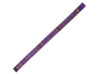Pulseira de Tecido Don´t Dream Your Life 10 Roxo