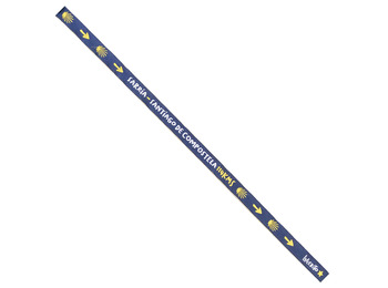 Pulseira Sarria-Santiago de Compostela Tecido - 114Kms 82 Azul