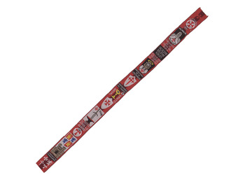 Pulseira de Tecido Templário 39 Vermelho