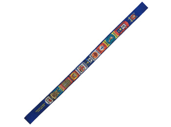 Pulseira em tecido Xacobeo línguas azul marinho