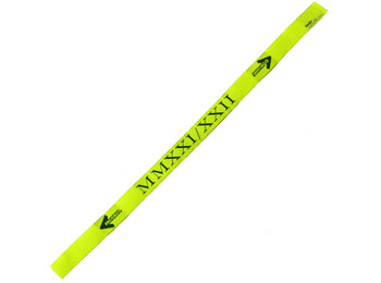 Pulseira de tecido Xacobeo MMXXI / XXII Amarelo