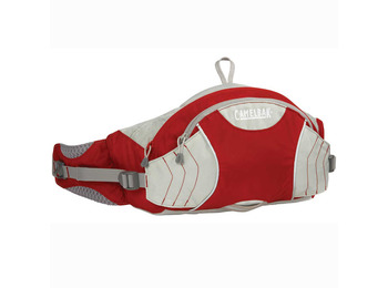 Bolsa de cintura Camelbak Flashflo LR vermelho / cinza