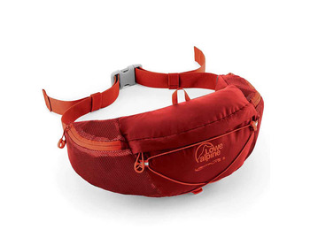 Lowe Alpine Lightflite 5 cintura bolsa vermelha granada