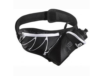 Bolsa de cintura Salomon Sensibelt preto / branco