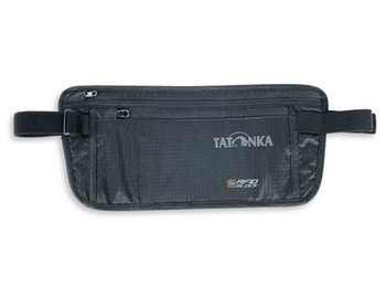 Bolsa de cintura Tatonka Skin Moneybelt Int. RFID Block Negro