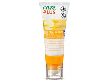 Protetor solar roll-on SPF50 Care Plus para rosto e lábios