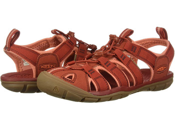 Sandalia Keen Clearwater CNX W Rojo / Coral
