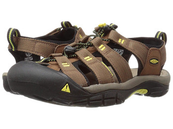 Sandália Keen Newport H2 Marrom / Amarelo