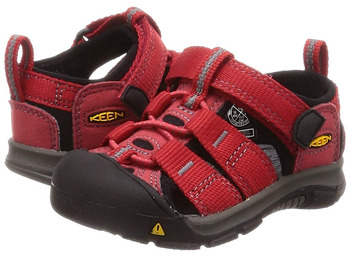 Keen Newport H2 sandálias totalmente vermelhas / pretas