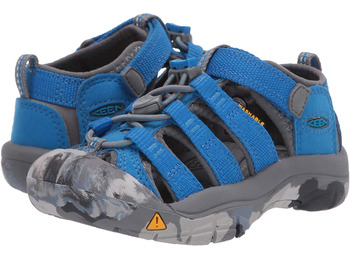 Sandalia Keen Newport H2 Youth Azul / Gris