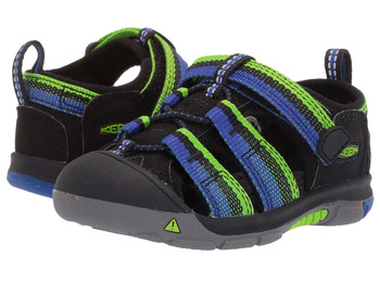 Sandalia Keen Newport H2 Jovem Negro / Azul / Verde