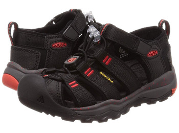 Sandalia Keen Newport Neo H2 Jovem Negro / Rojo