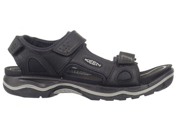 Sandalia Keen Rialto II 3 Pontos Couro Negro