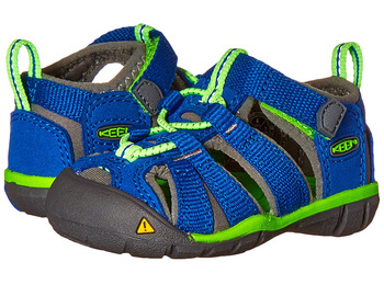 Sandalia Keen Seacamp II CNX Juvenil Marino / Verde