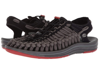 Sandalia Keen Uneek Flat Gris / Negro