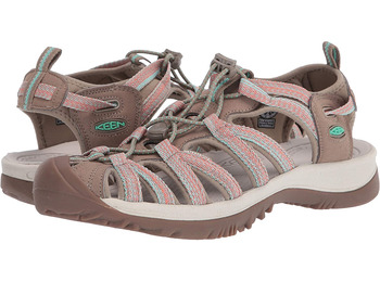 Sandalia Keen Whisper W Beige / Coral