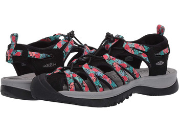 Sandalia Keen Whisper W Negro / Azul / Coral