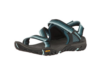 Sandalia Merrell All Out Blaze Web W Turquesa
