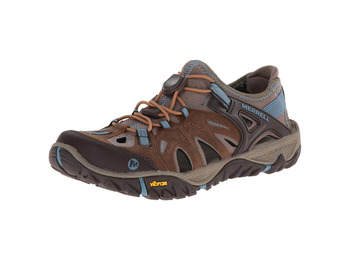 Sandalia Merrell Allout Blaze Sieve W Marrón / Mostaza