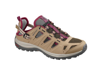 Sandal Salomon Ellipse Cabrio W Brown / Fuchsia