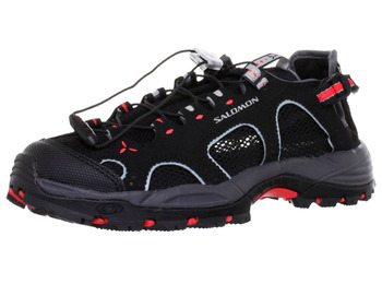 Salomon Techamphibian 3 W Sandália preta / vermelha