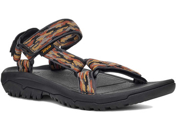 Sandália Teva Hurricane XLT2 Preta/Laranja/Mostarda/Cinza