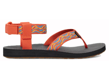 Sandália Teva Original Revive W Laranja/Azul