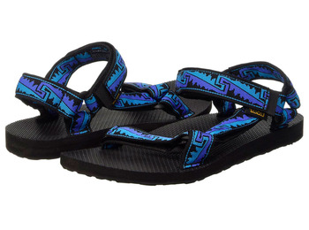 Teva Original Sandália Universal Azul / Preta