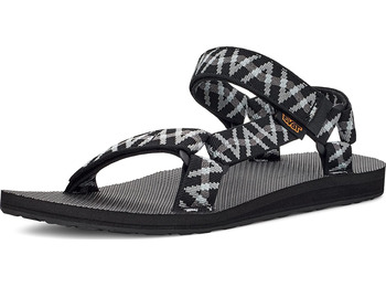 Sandália Universal Teva Original Preto/Branco