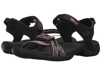 Sandália Teva Verra W Preto / Coral