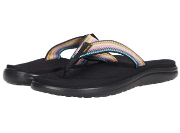 Sandália Teva Voya Flip W Preto / Multicolor