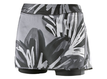 Short Salomon Agile Short Grey / Negro