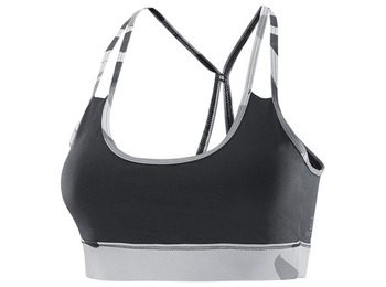 Sutiã esportivo Salomon Bo Light Bra preto