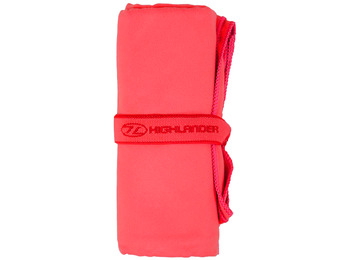 Toalha de viagem de microfibra Toalla Highlander M Rosa