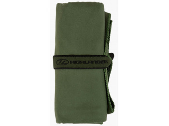 Toalha de viagem de microfibra Highlander GG verde